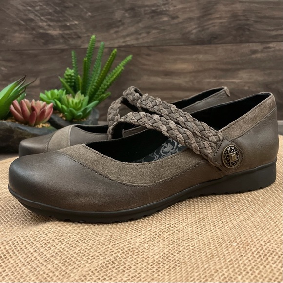 NIB Aetrex Ada Comfort Leather Mary Jane Shoes 38 - Picture 4 of 12